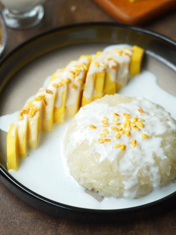 Thai mango sticky rice recipe