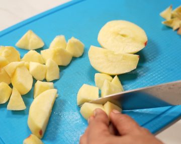 Step 1 peel and cutting