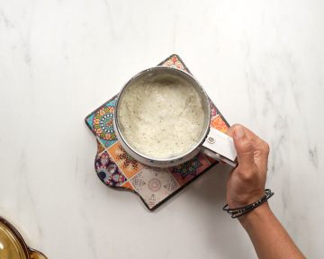 Ground coconut paste