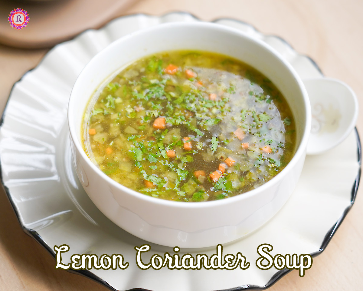 How to make lemon coriander soup